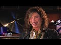 aerosmith lead singer steven tyler and lead guitarist joe perry talk about the hit song 'walk this way'.