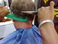 Nick Redmayne gets a haircut.. in Bangladesh