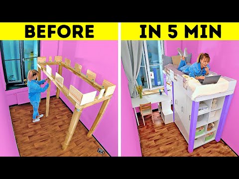 EXTREME ROOM MAKEOVER || Easy Ways To Upgrade Your Bedroom - YouTube
