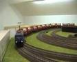 BR185 Hoyer (Piko) met Hoyer containerwagons (Marklin)