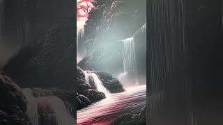 Japanese Wall Art - Red Moon