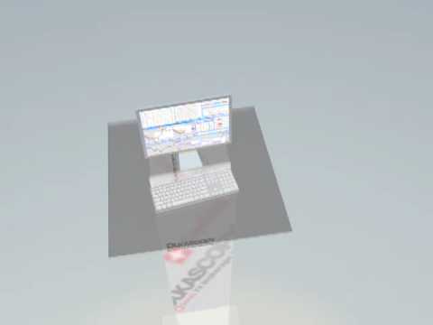 PC Tisch für Dukascopy in C4D