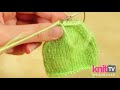 How to Kitchener Stitch (Socks Casting Off) - Quick Knitting Tutorial