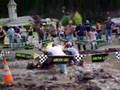 A Susuki 450 trying to mud bog