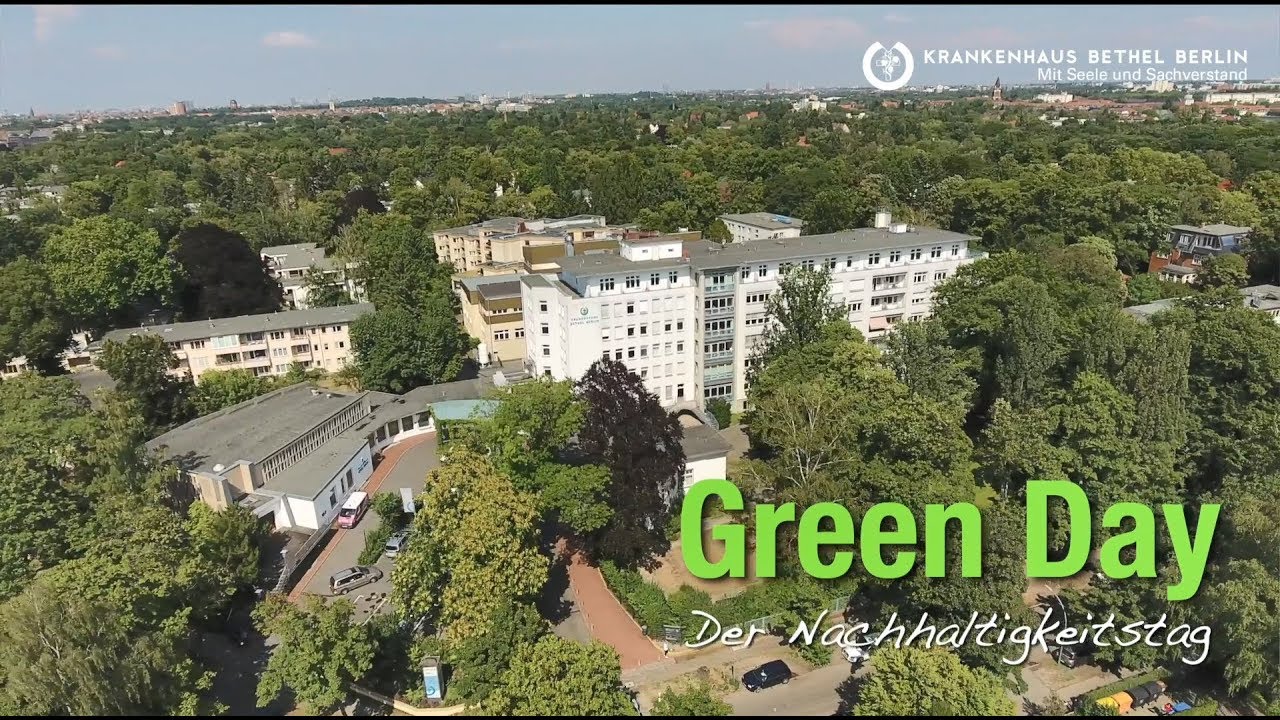 Eine grüne Klinik im Grünen - Krankenhaus Bethel Berlin