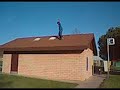 Dumb Kid Skates Off Roof