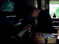 Blind boy playing piano