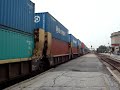 BNSF #4688 Leads Stacktrain South, NS ES40DC, Joliet IL. BNSF #4688 Leads Stacktrain South, NS ES40DC, Joliet IL.