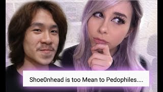 'I might be a PED0PHILE but at least I'm not RUDE'