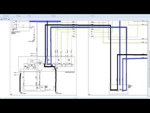 How to troubleshoot power windows using a schematic Honda civic