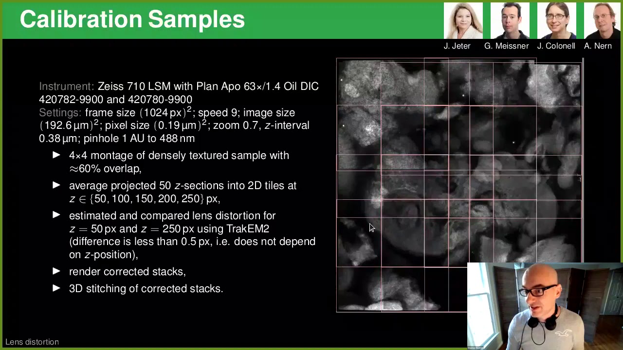 Stephan Saalfeld: "Scalable open-source methods and tools for large microscopy volumes"