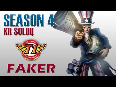 SKT T1 Faker Ryze vs Almost Full SKT T1 K - KR SoloQ