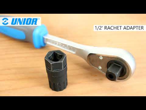 Видео: Съёмник звёздочки для трещетки Shimano UNIOR 616062