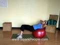 fitness ball ab
