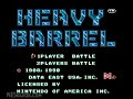 nesguide.com - heavy barrel. published by data east, 1990. captured from an actual nes console and cartridge.