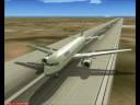 FS2004 Aegean A320 pousando em Santorini