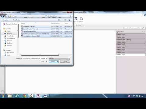 how to attach pdf to powerpoint