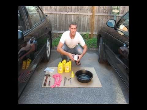 how to change the oil in a car