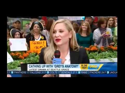 Grey's Anatomy - Jessica Capshaw on Good Morning America