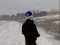 eratix in semi frozen lake