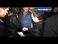 David Faustino Leaving Villa.