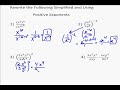 A18.6 Quotient of Powers Examples A18.6 Quotient of Powers Examples