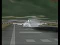 sam 727 100 landing in bogota