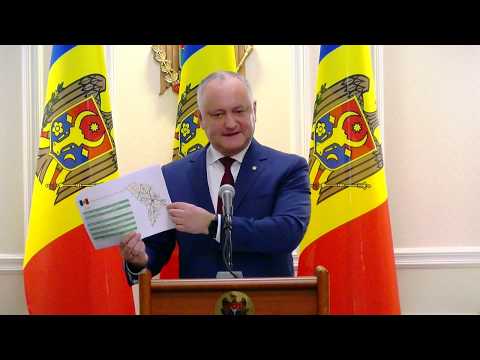 Președintele țării a prezidat ședința săptămînală cu Președintele Parlamentului 