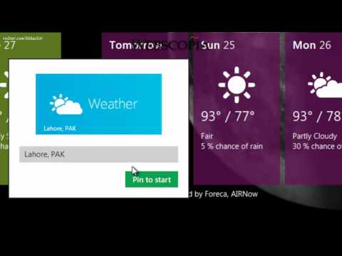 how to change bing weather location