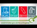 Go Green - Recycling in Westminster London / UK