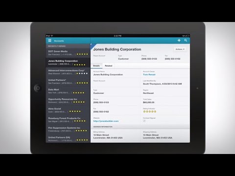 Account and Contact Management â Sales Cloud Demo Account and Contact Management â Sales Cloud Demo