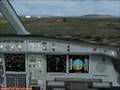 A340-300 LAN landing in Santiago