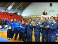 Winning Coach Takes Shot To The Face From Thrown Trophy