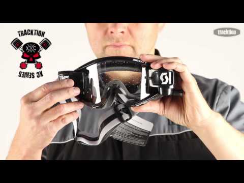 how to put tear offs on mx goggles