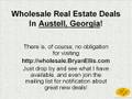 videos de Austell Wholesale Real Estate Deals - Austell Fixer ...