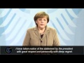Angela Merkel 'deeply regrets' resignation of German President Christian Wulff