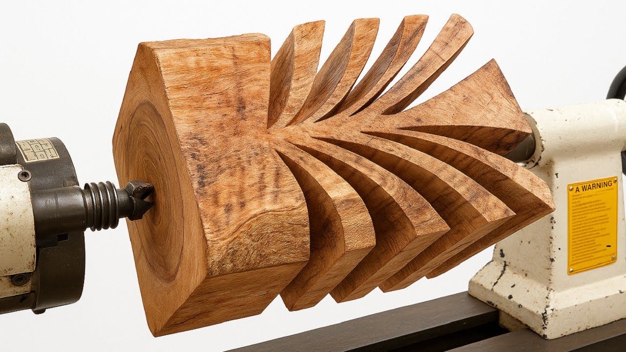 Woodturning Crazy – Those Quirky Skills And Ultimate Wood Cutting Techniques Carpenter On Wood Lathe