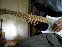 a slow moving unrehearsed sad guitar solo in d minor (the saddest key)