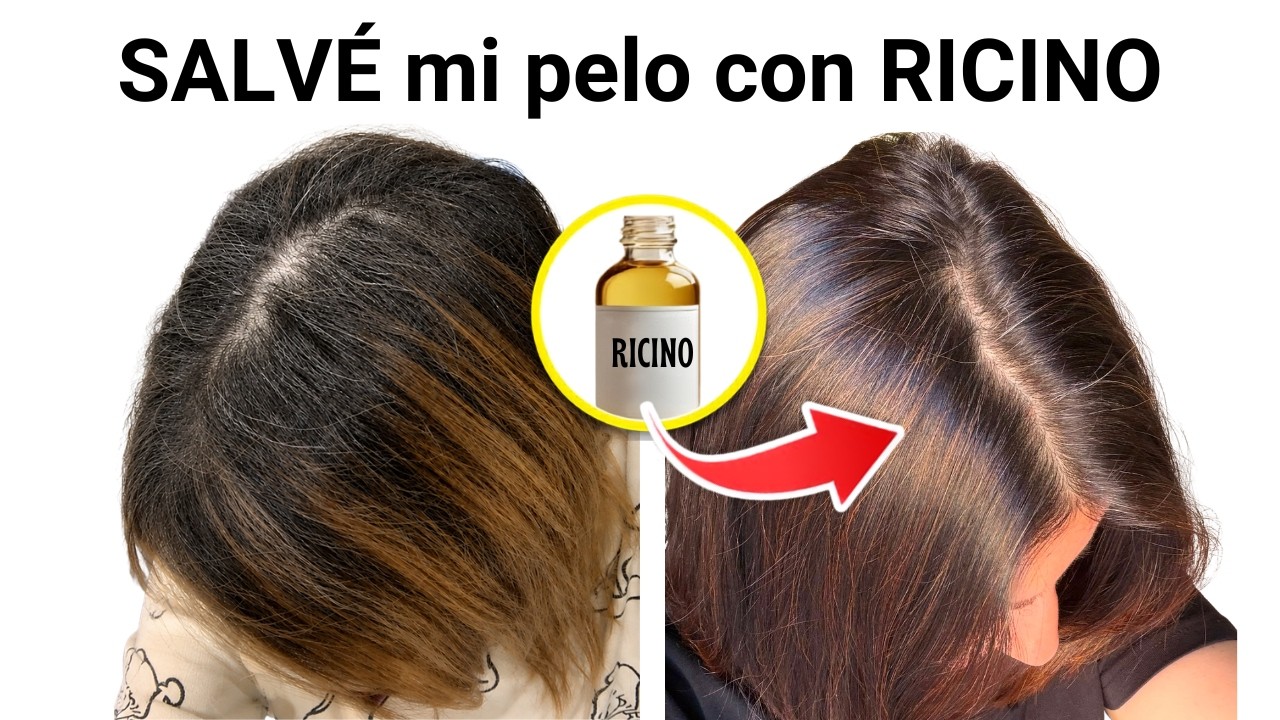 Cómo aplicar Aceite de Ricino (castor oil) de forma correcta en el cabello para Fortalecerlo