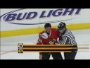 SHAWN THORNTON VS DUSTIN BYFUGLIEN - 11/12/08 SHAWN THORNTON VS DUSTIN BYFUGLIEN - 11/12/08
