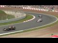 F1 Spain GP 2008, first laps after the safety car - Sony HDR-SR8E Full HD 1080i video