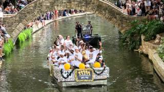 2014 Spurs River Parade Time-lapse