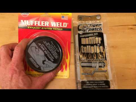 how to patch muffler