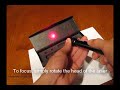 200mW Focusable Red Laser From BudgetGadgets