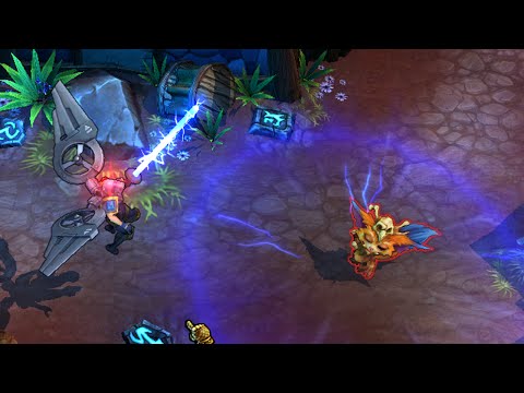 Riot Kayle Skin Spotlight Gameplay! (League of Legends / LoL)