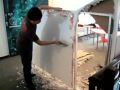 Hacking the wall at Hackerspace Singapore