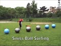 Swiss Ball Surfing