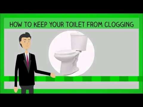 how to unclog a toilet with kleenex