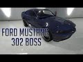 Mustang 302 BOSS 2012 1.1 для GTA 5 видео 5