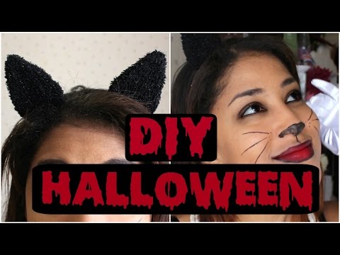 DIY ♡ Halloween Oreilles de Chat I DIY Français